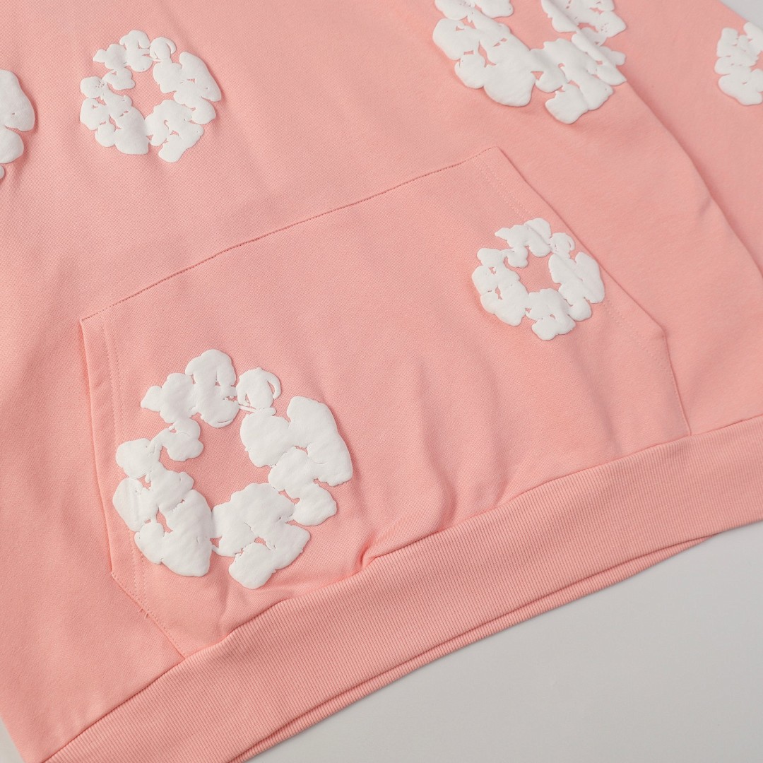 Unbranded 218 DENIM TEARS Cotton Floral Print Black Grey Blue Green Purple Red Orange Color Pink White Sky Coffee S-XL 6688# - Image 94