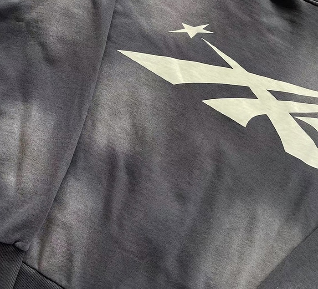 Hellstar 268 Hellstar Studios Sports Zip Up Hoodie Big Logo Water Solid Cotton Grey S-M-L-XL - Image 9
