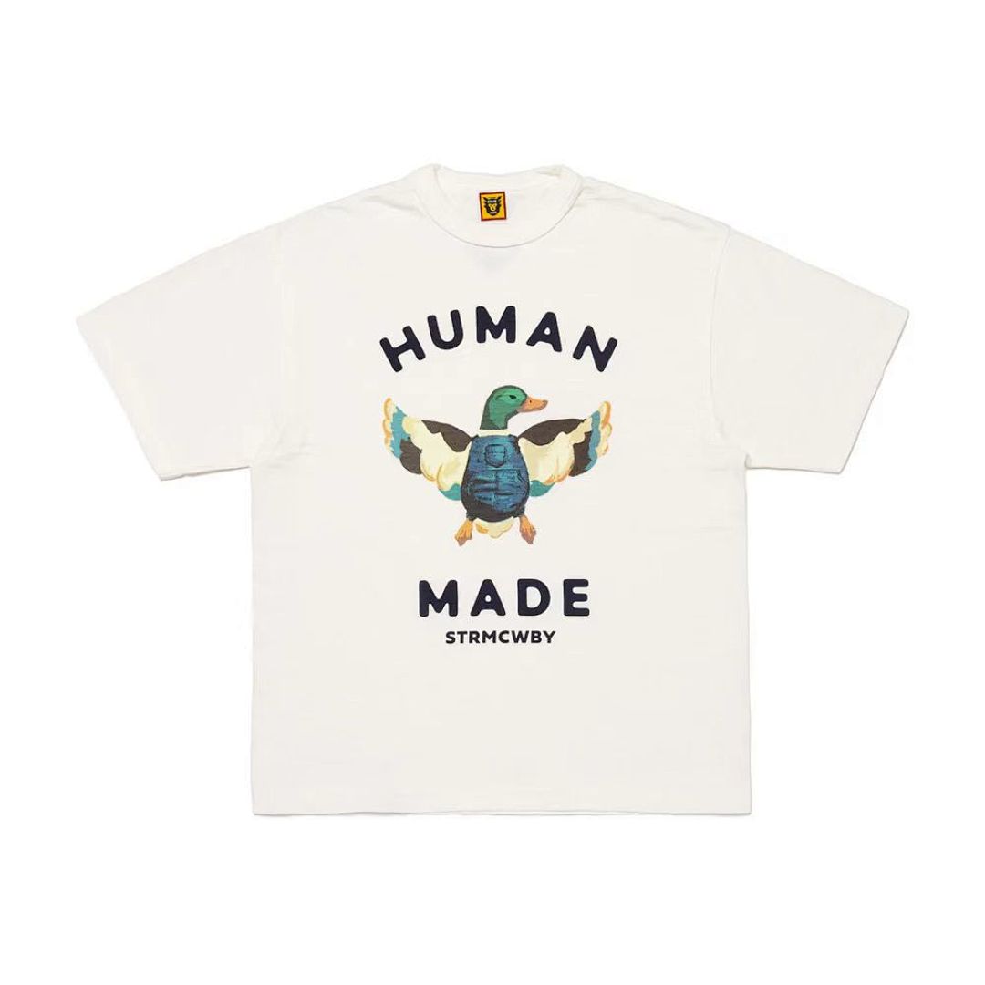 Human Made 118 HUMAN MADE GRAPHIC T-SHIRT Green Top Print Cotton Short Sleeve T : Black White S M L - Image 4