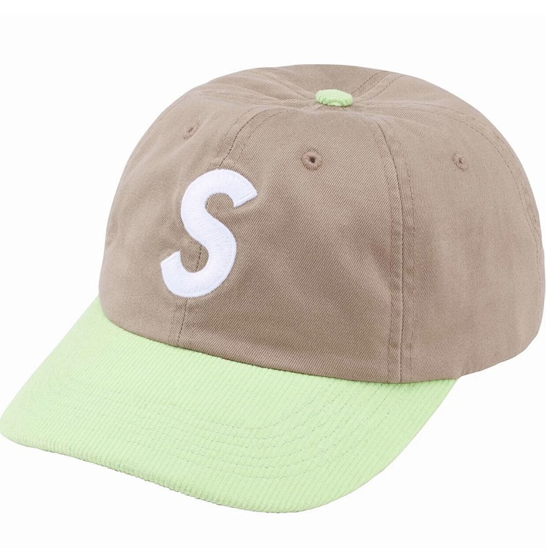 Supreme 118 Sup 24SS 2-TONE S LOGO 6-PANEL Embroidered Leather Buckle Water (Blue White Black Red) - Image 5