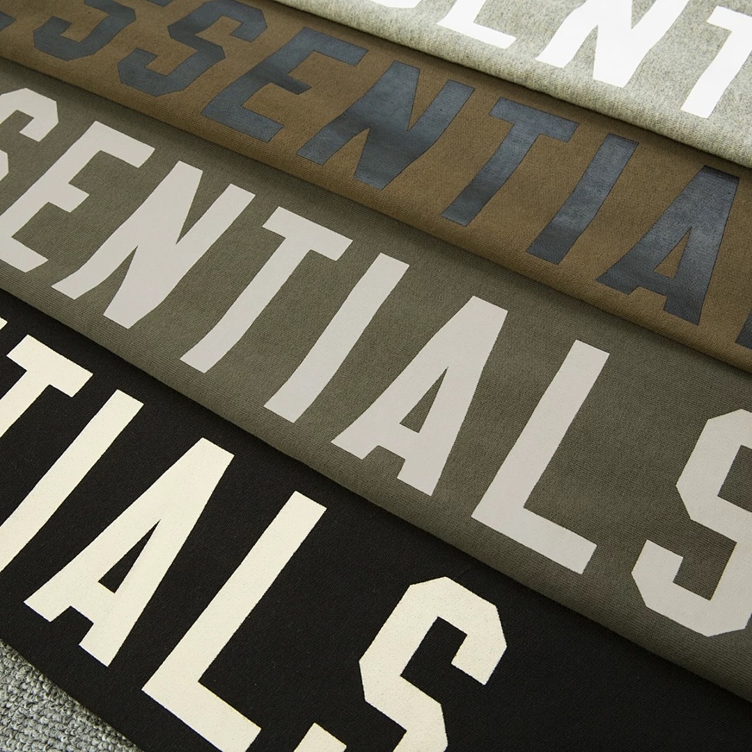 Essentials 188 ESS 24FW Print Lace Black Olive Green Oatmeal Grey XS-XL 6266# - Image 17