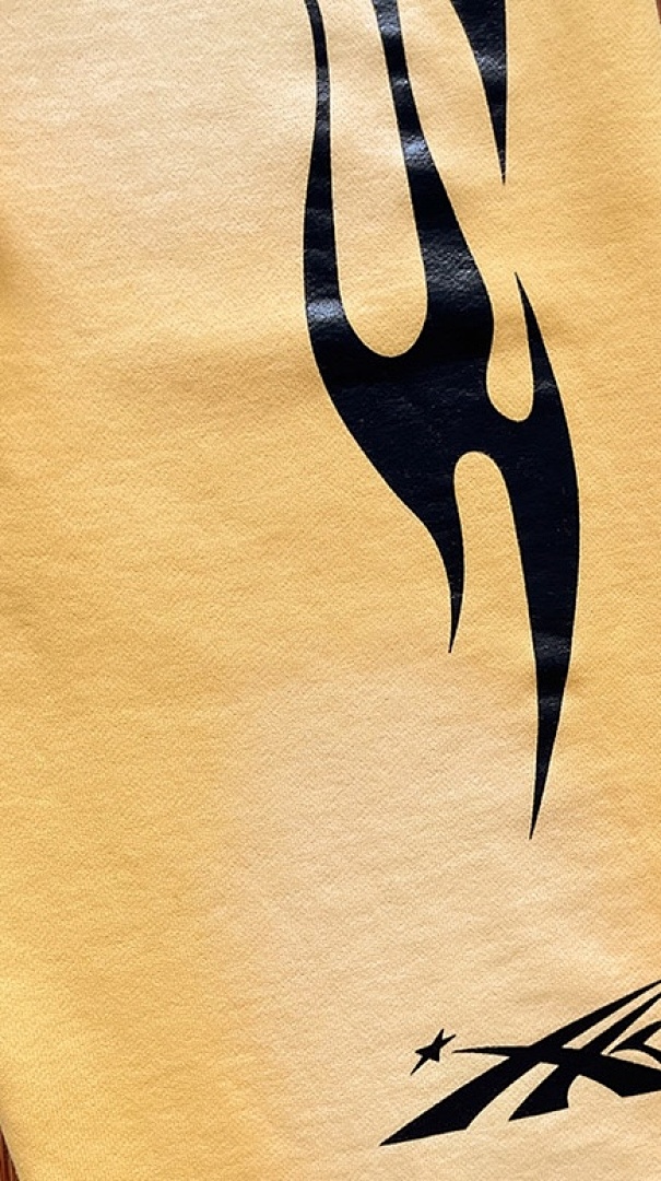 Hellstar 238 Hellstar Studios Sports Zip Up Hoodie Big Logo Water Long Yellow S-M-L-XL - Image 5