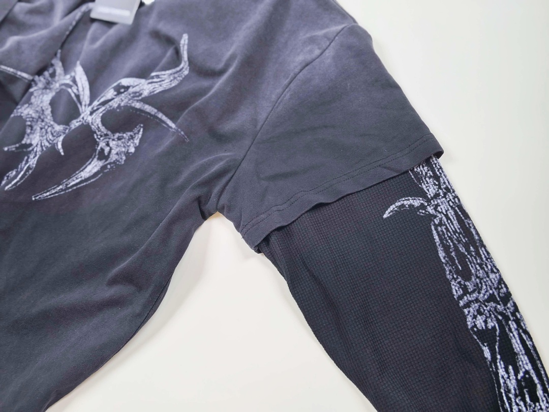 Chanel 168 CHEW FOREVER Long Sleeve : Water Black :S M L - Image 10