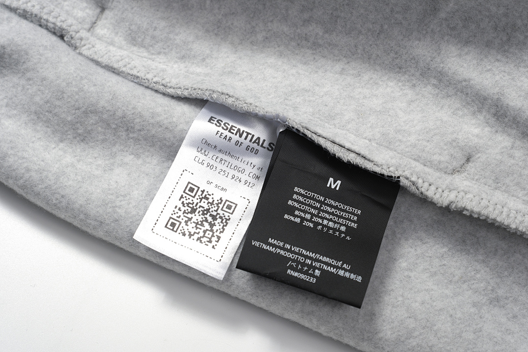 Essentials 178 Ess FALL24 HOLIDAY Fleece EssentialSweatpant Print Lace Up Velvet : Dark Mist Grey Light Black Desert Gold Brown :S-XL - Image 69