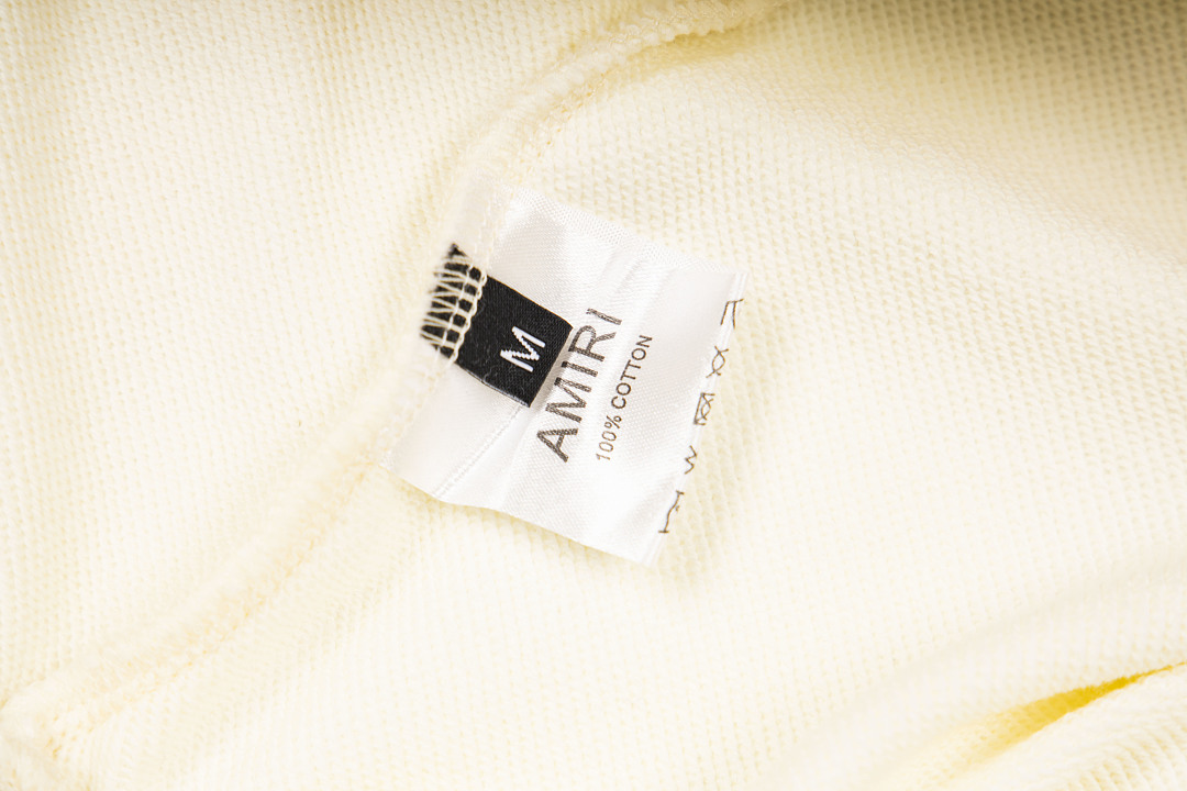 AMIRI 148 Logo Print Short Black Grey Cream Apricot S M L XL 9942# - Image 29