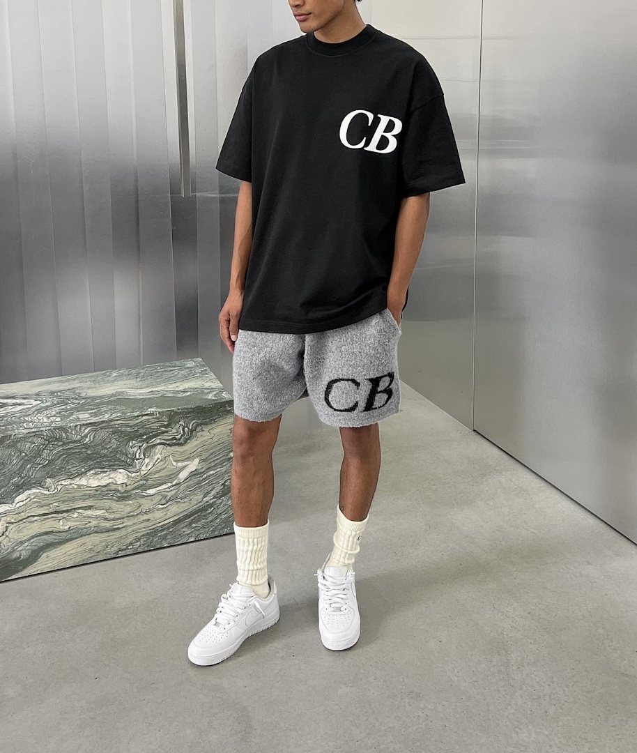 On Running 198 Cole Buxton Logo Floral Fleece Stitching Lace Short Black Off White Grey Blue Camel S-XL C7030# - Image 82