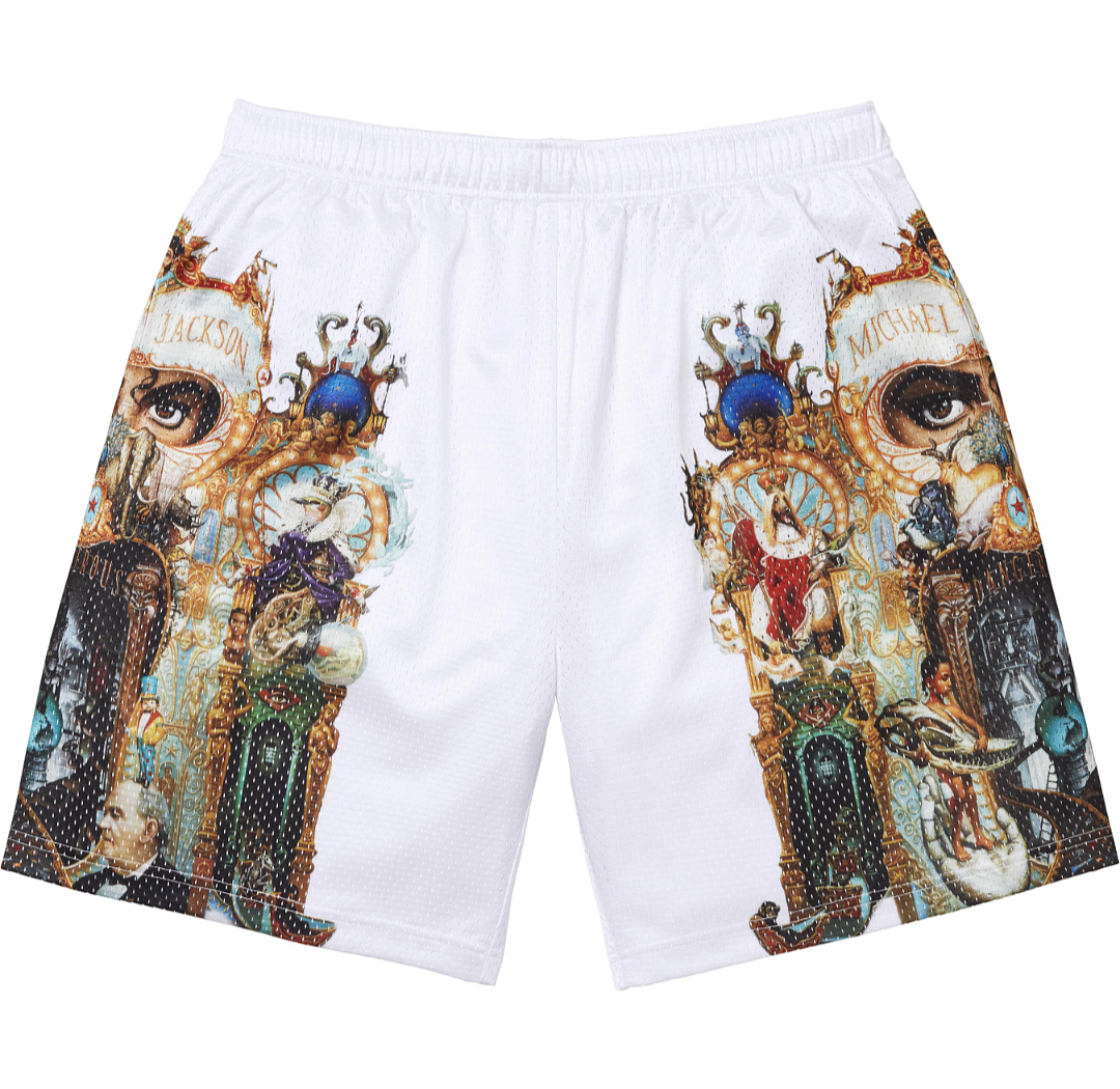 Supreme 268 MJ Short DANGEROUS MESH Black Blue White S-XL - Image 7