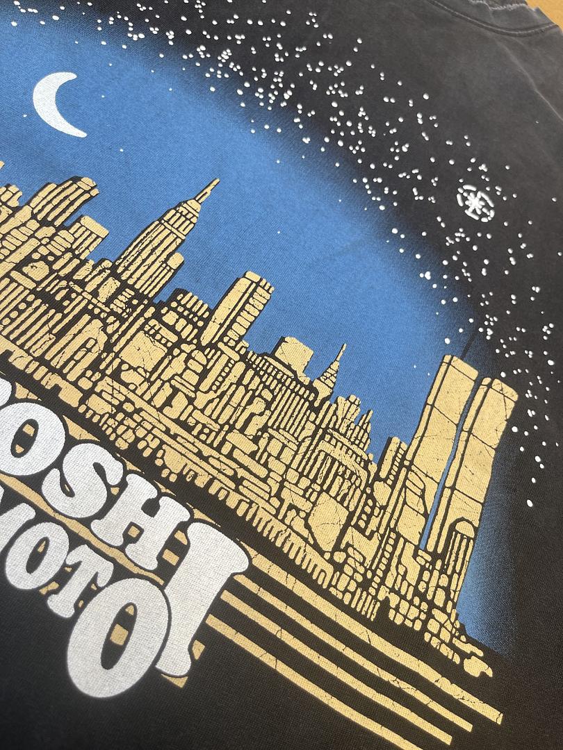 Unbranded 128 Satoshi Nakamoto Night Sky Stitching Short Sleeve T : Washed Black S M L - Image 10