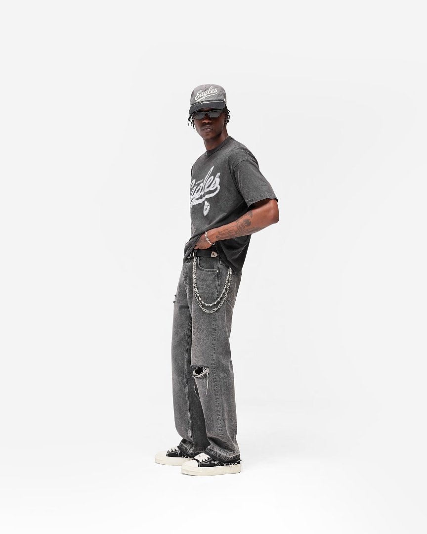 Represent 138 REPRESENT New High Mens Womens Top Water Wide Short Sleeve : S M L XL (Black) - Image 10