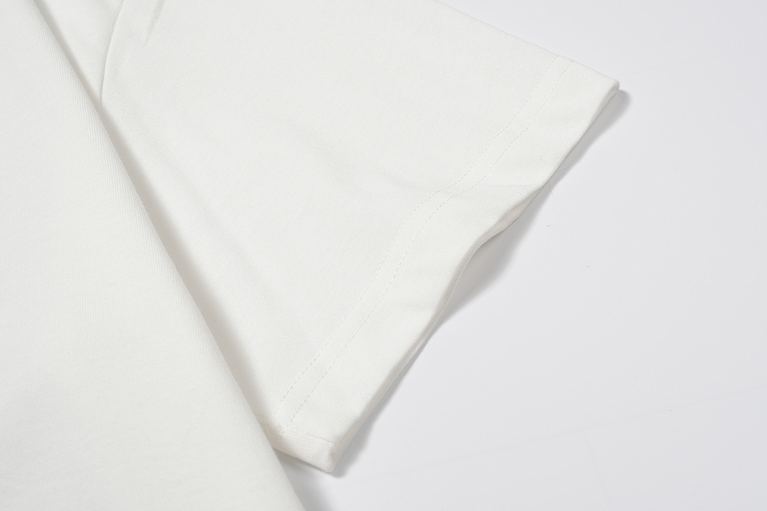 Acne Studios 118 AC Print Short Sleeve T Black White S-XL 8081# - Image 24