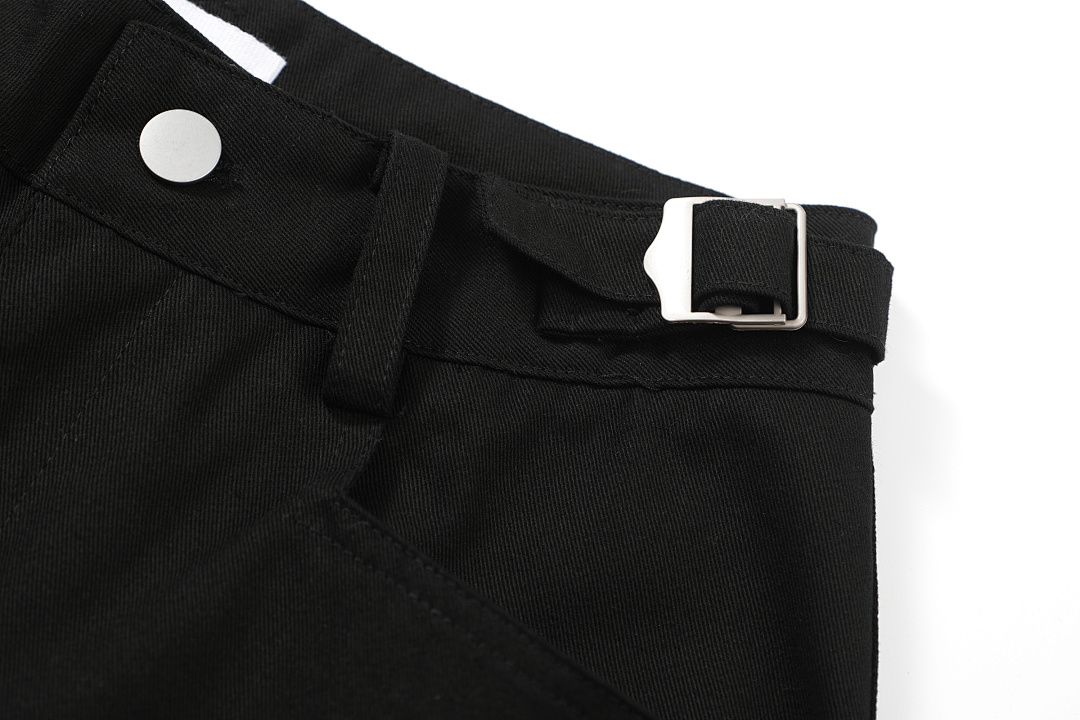 On Running 268 NONNOD Side Zip Cargo Pants Long Khaki Black S-XL 7257# - Image 6