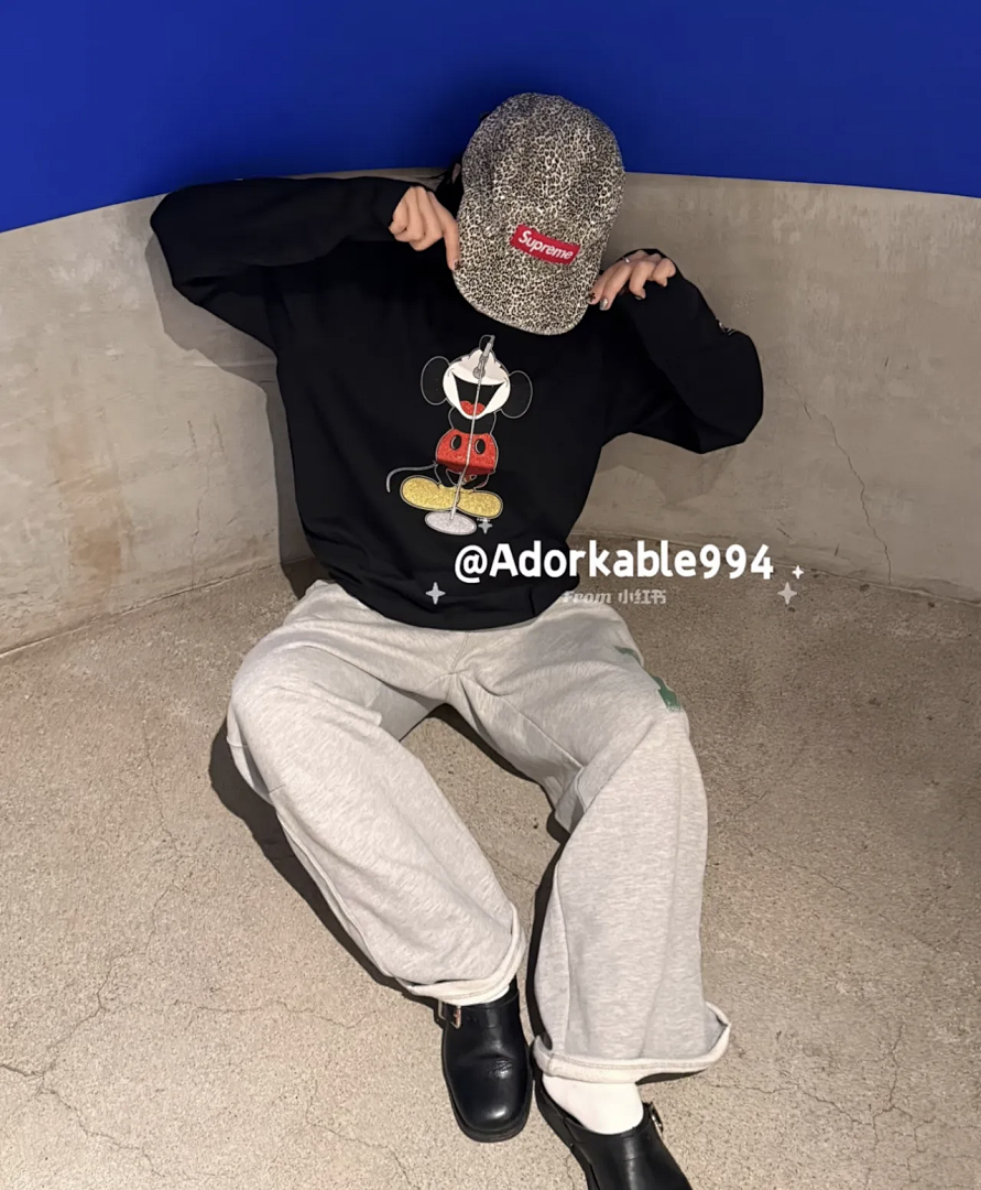 Supreme 218 Cream Long Sleeve NUMBER INE MICKEY RAGLAN L/S (N) - Image 49