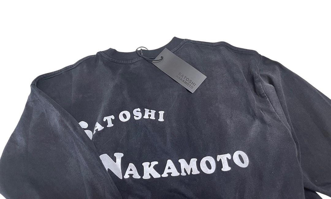 Unbranded 138 Satoshi Nakamoto Follow Me Longsleeve T-Shirt Long Sleeve T : Washed Black S M L - Image 8