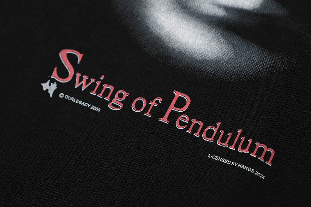 Unbranded 118 OURLEGACY Swing Of Pendulum Print Top Short Sleeve T 46 48 50 52 8001# - Image 7