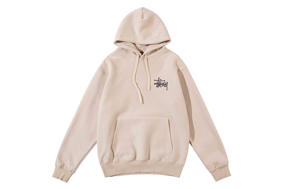 On Running ON SALE118 Stu FW24 BASIC STÜSSY HOODIE Off White Black Light Grey Purple Color Blue Apricot Green S M L - Image 18