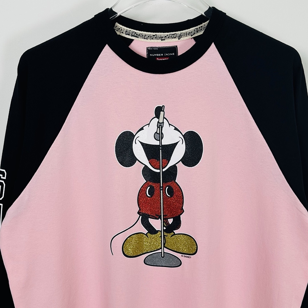 Supreme 218 Cream Long Sleeve NUMBER INE MICKEY RAGLAN L/S (N) - Image 20