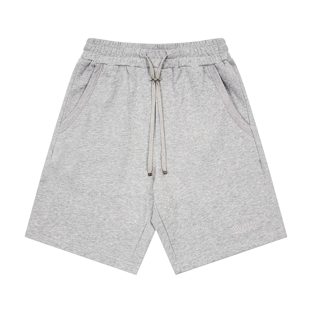 AMIRI 148 Logo Print Short Black Grey Cream Apricot S M L XL 9942# - Image 31