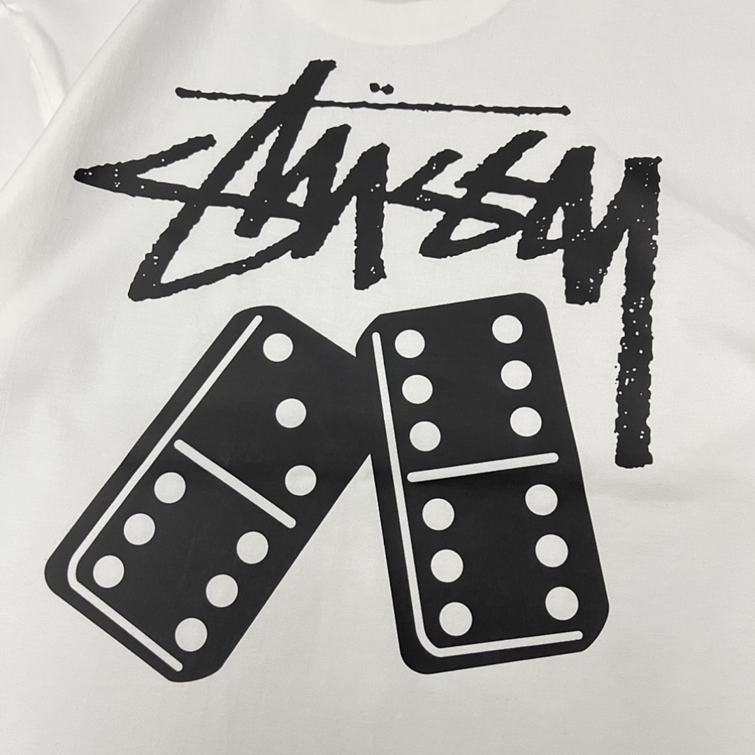Stussy 108 Stu Short Sleeve Print T : Black White Green Yellow S Ｍ L XL - Image 11