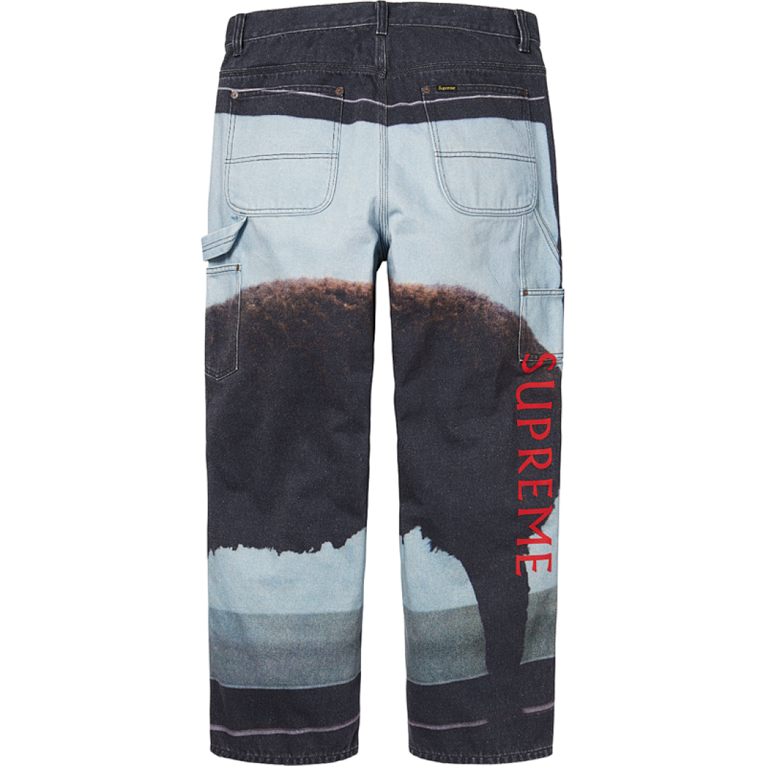 Supreme 398 25SS Damien Hirst Collab Long 30 32 34 36 (Green Black) - Image 9