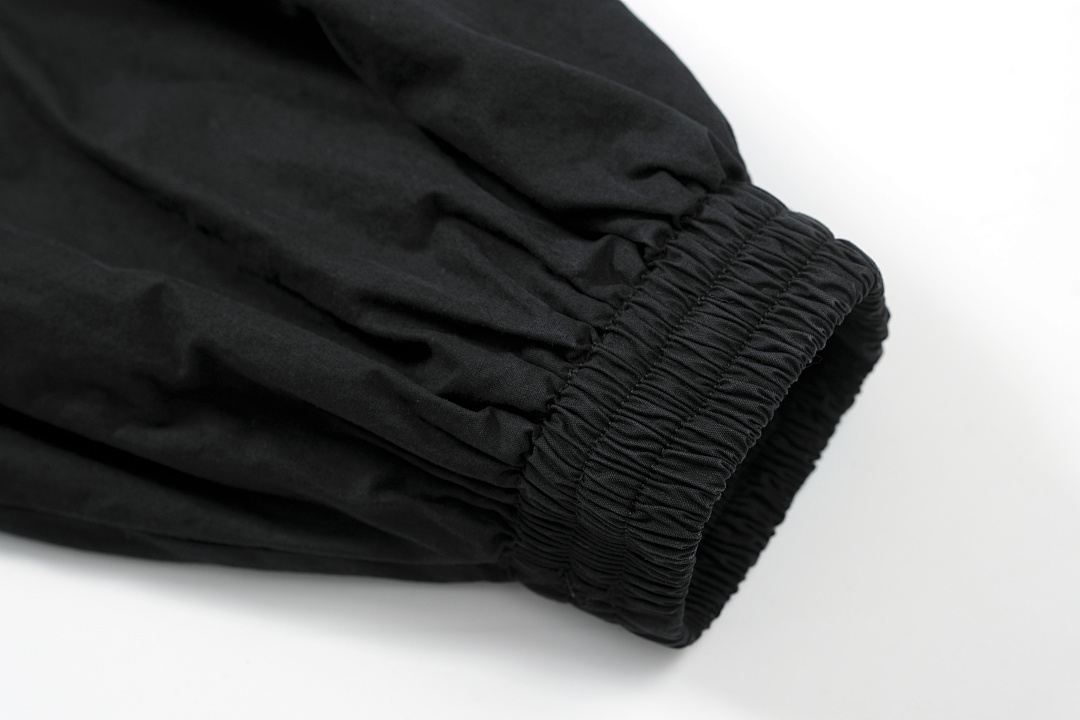 Off-White 288 AC Logo Zipper Jacket Print Wind Black Off White S-XL 3396# - Image 12