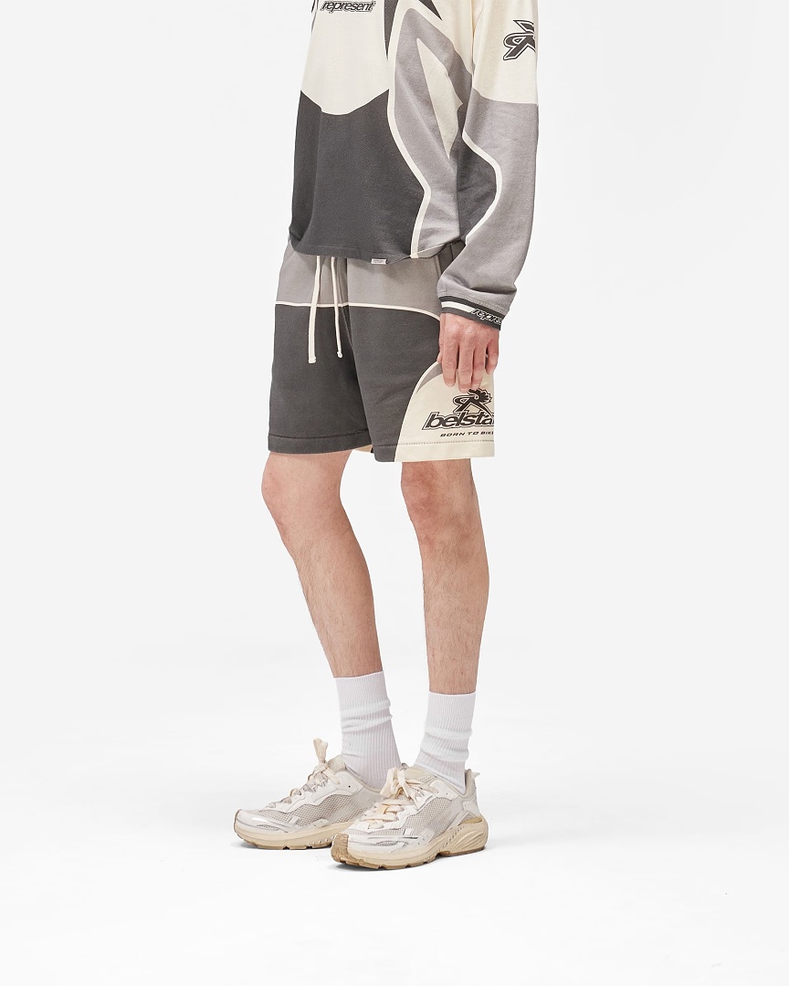 Represent 178 Represent × Belstaff Collab Short : S M L XL Cream Apricot - Image 13