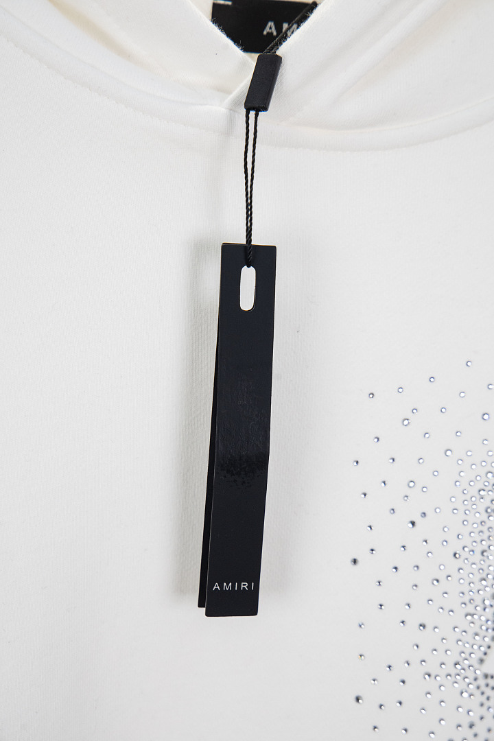AMIRI 218 Wide Version Model Long Sleeve Black White S M L XL 606# - Image 78