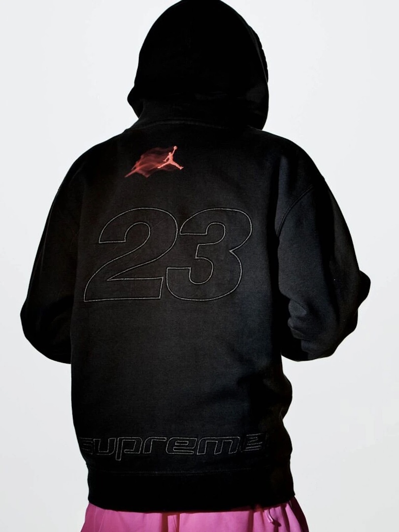 Supreme 368 ZIP UP HOODED SWEATSHIRT Buckle Embroidered Black Light Blue Red S-XL - Image 42