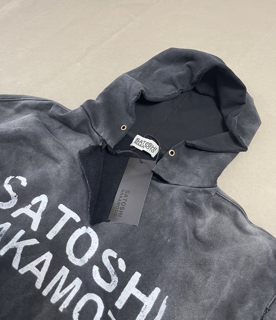 Unbranded 258 SatoshiNakamoto Destructo : Purple Green Washed Black S M L - Image 9