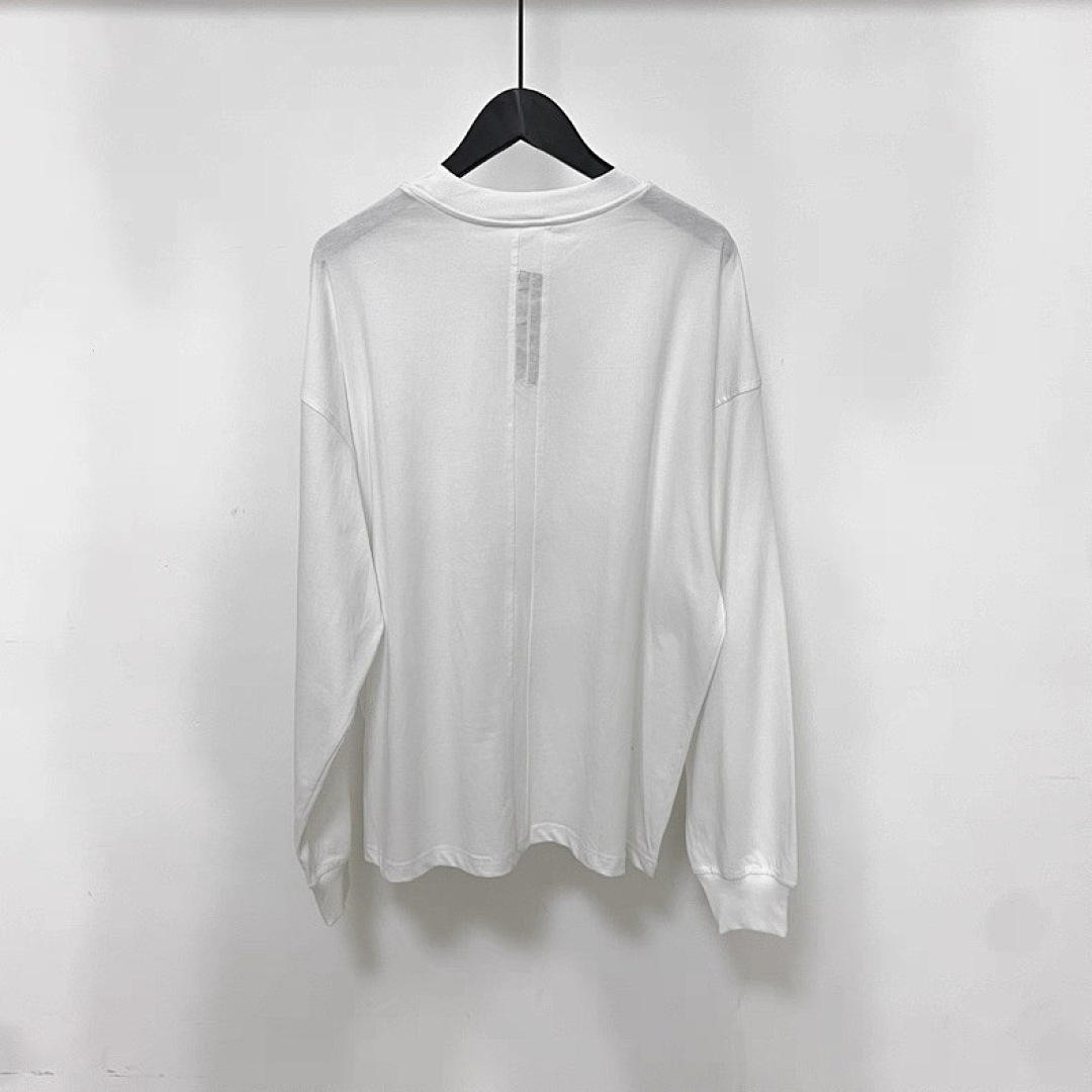 Unbranded 128 RO Wind Patchwork Solid Long Sleeve T Black White S-XL S2223# - Image 32