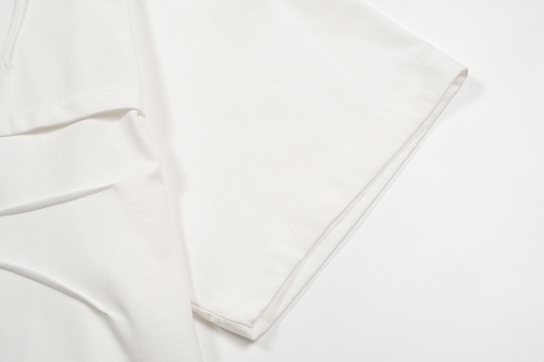 Acne Studios 128 AC Small Print Short Sleeve T White S-XL 8097# - Image 8