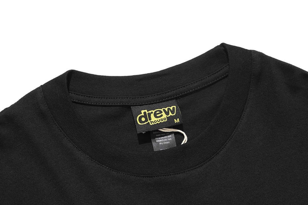 Drew House 88 DrewHouse JustinBieber Short Sleeve T Green Black White Yellow SMLXL D022# - Image 5