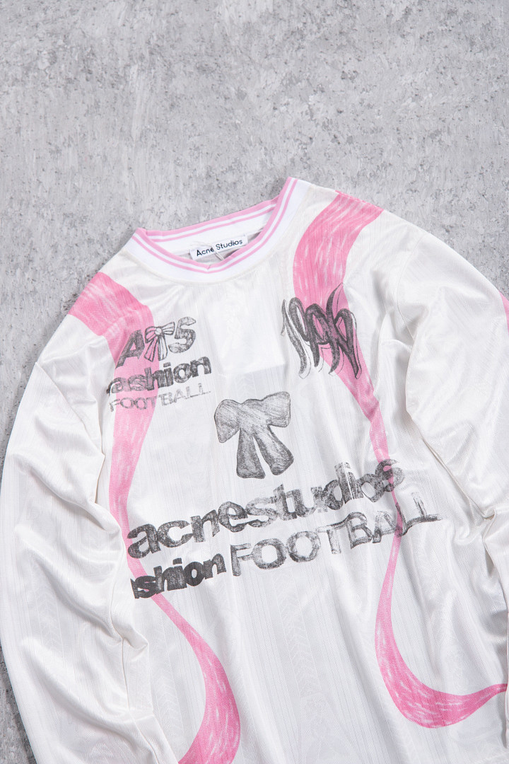 Acne Studios 198 AC Long Sleeve : Black White S-XL 3394 Small - Image 15