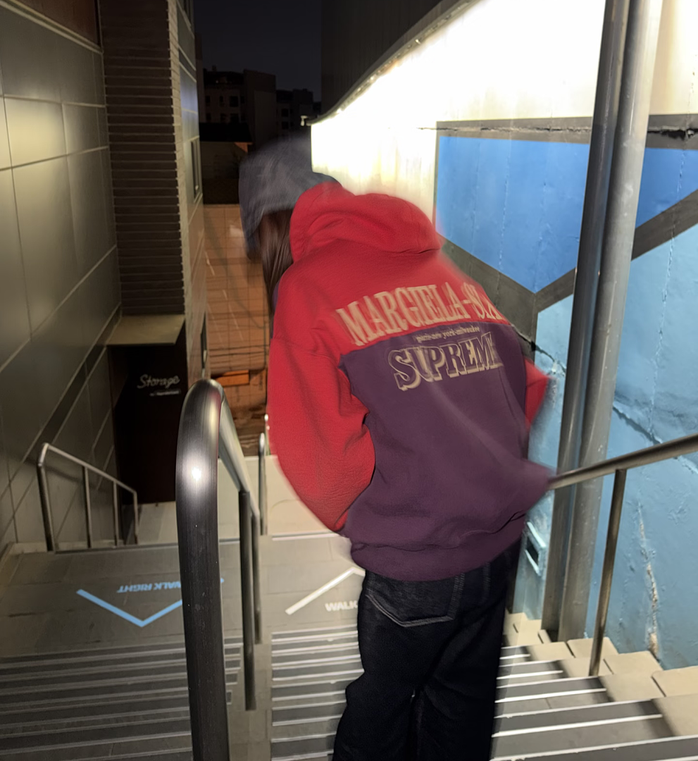 Supreme 398 MM6 EAGLE ZIP UP Classic Black Grey Purple Red S - Image 47