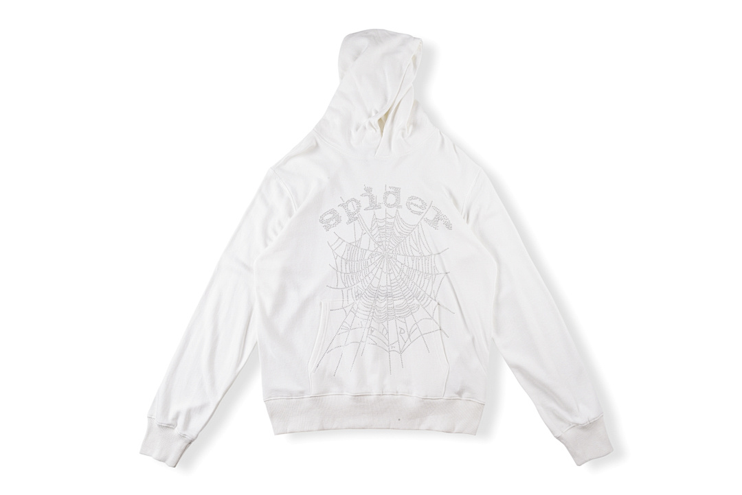 Sp5der 268 Sp5Der 55555 Hoodie Patch Big Logo Mens Womens Black S-XL - Image 3