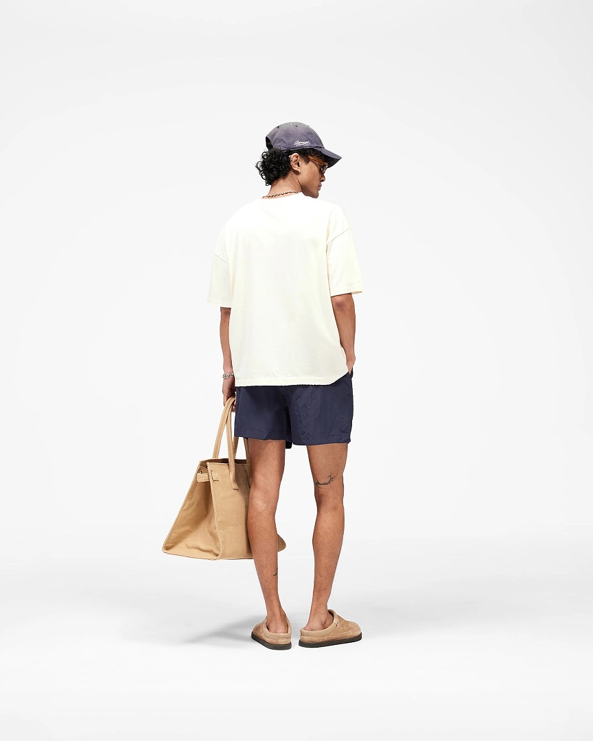 Represent 138 REPRESENT New High Mens Womens Top Wide Short Sleeve : S M L XL Cream Apricot - Image 16