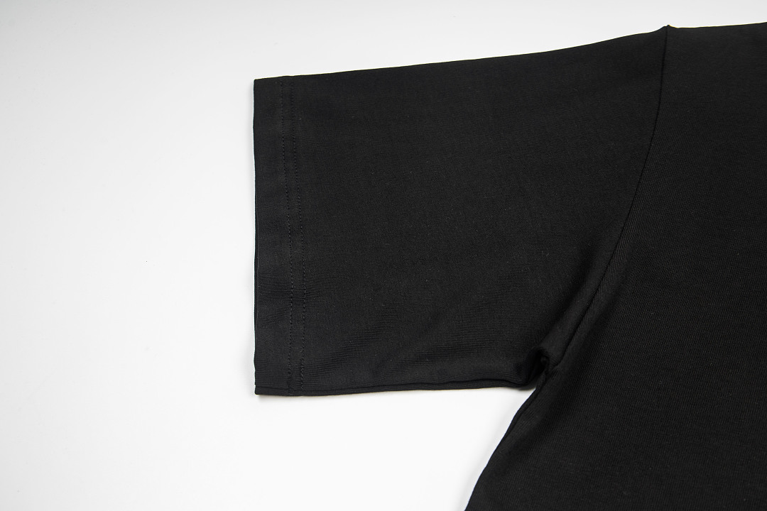 AMIRI 118 Wide Version Model Short Sleeve T Black White S M L XL 9948# - Image 12