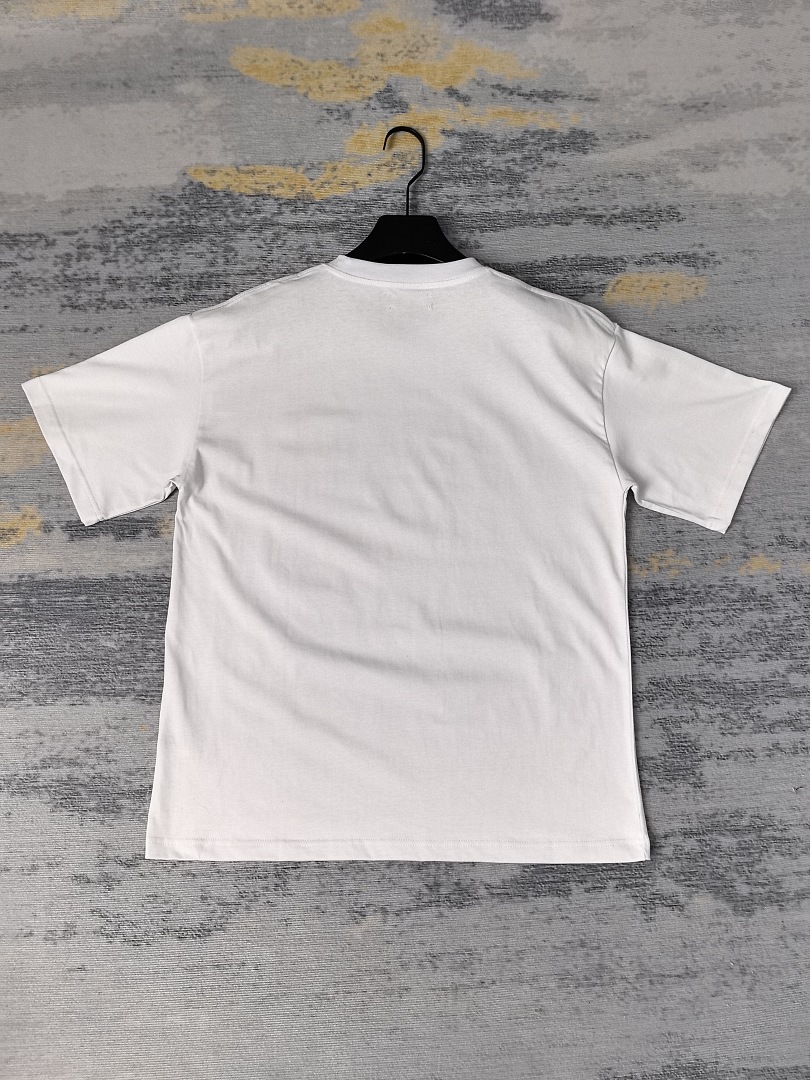 AMIRI 118 26Ss New Logo Print Short Sleeve T Black White S M L XL 9924# - Image 26