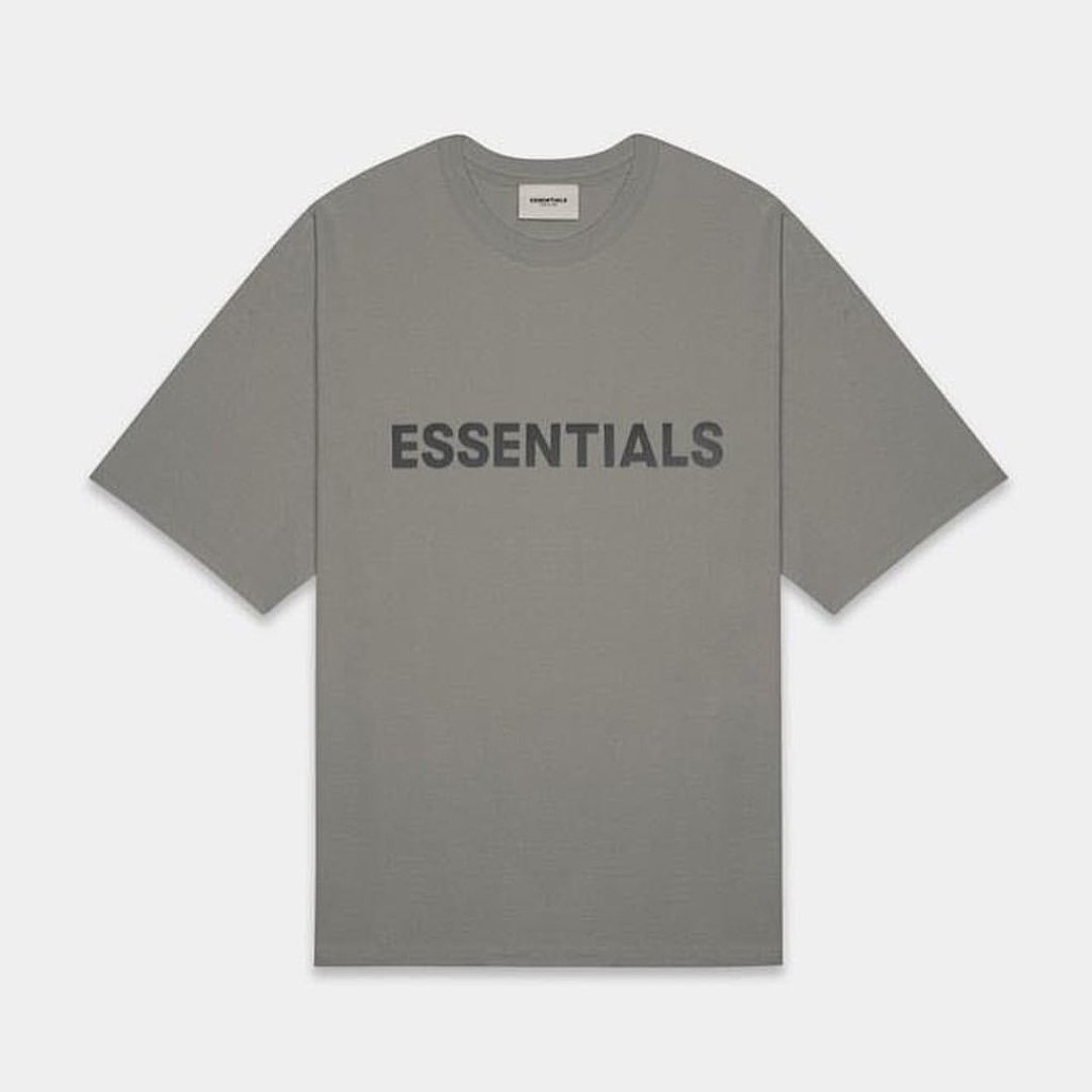 Essentials 118 ESS LOGO Short Sleeve T : Black Green Grey Camel :S-XL 6690# - Image 4