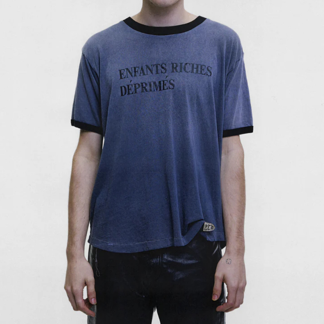 Enfants Riches Deprimes 128 Enfants Riches Deprimes Label Print Short Sleeve : S M L XL - Image 12