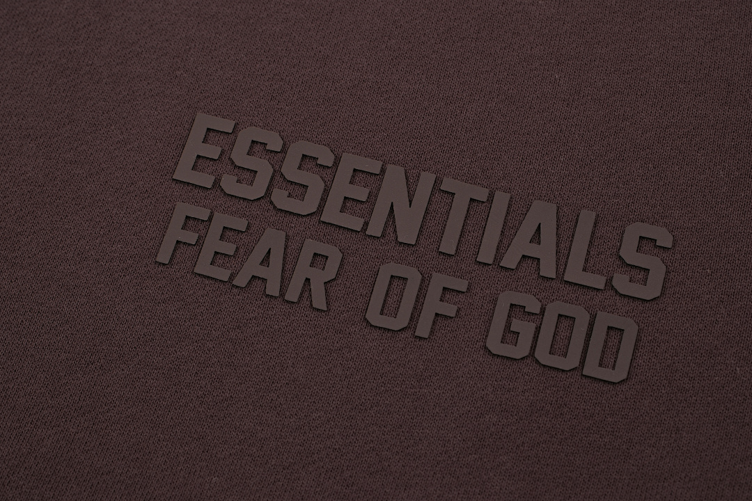 Essentials 98 ESS LOGO Sleeve Collar Purple Mist Blue Brown Black Big White Yellow Sand S-XL 6204# - Image 38