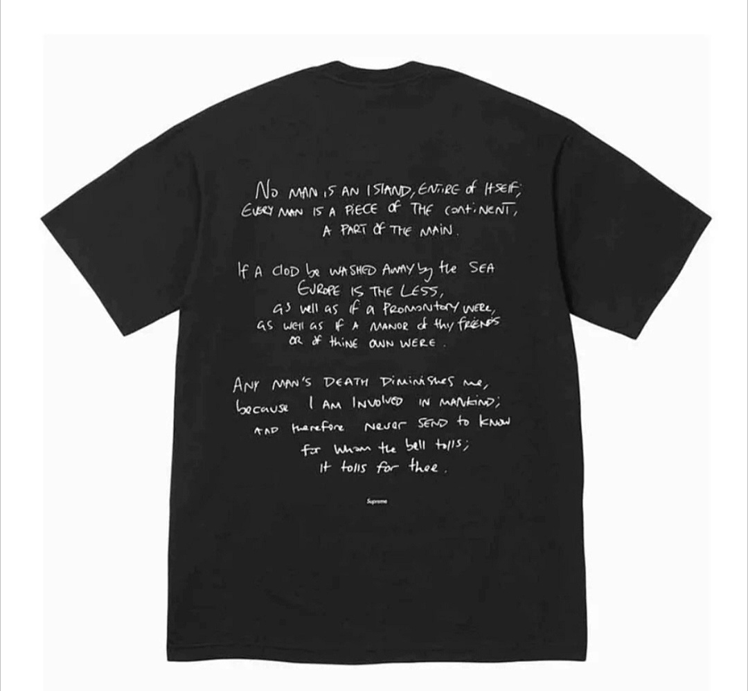 Corteiz 118 SUP X CORTEIZ Collab FW23 RULE THE WORLD TEE Print Short Sleeve Black S - Image 3