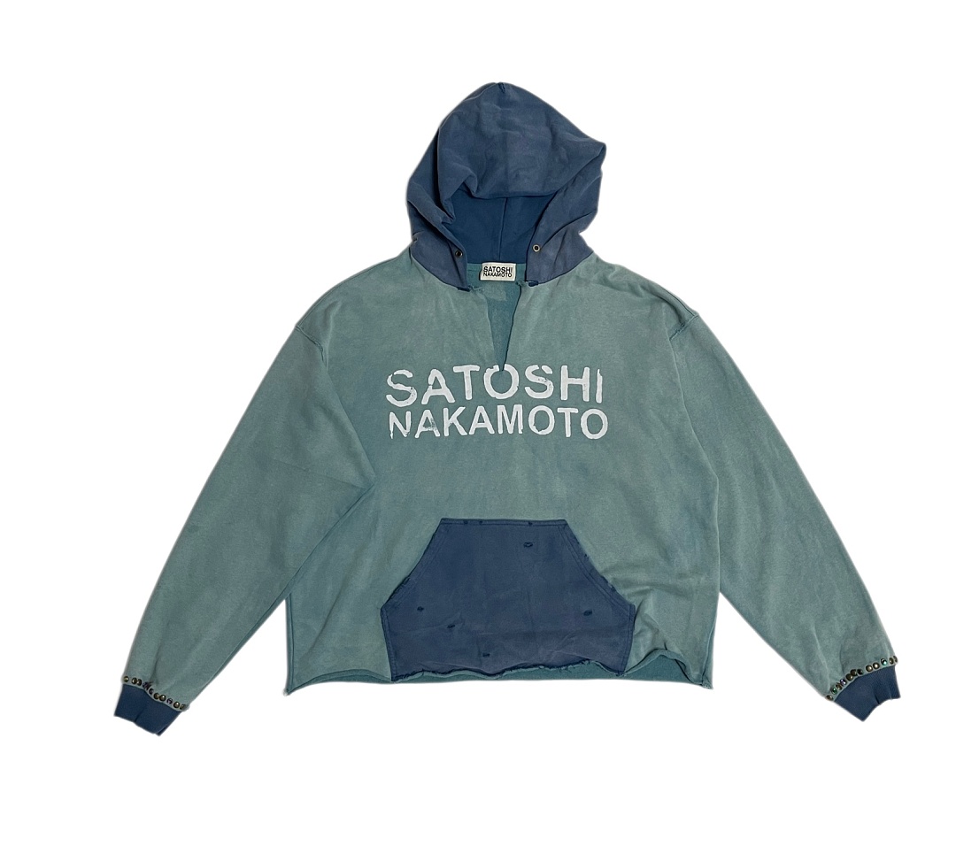Unbranded 258 SatoshiNakamoto Destructo : Purple Green Washed Black S M L - Image 38