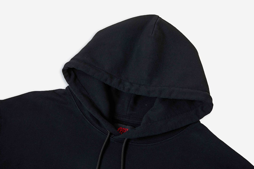 Gallery Dept 238 GALLERY DEPT MUSIC LIVES ON ATK HOODIE Patch Limited Exclusive Print : Washed Black S M L - Image 4
