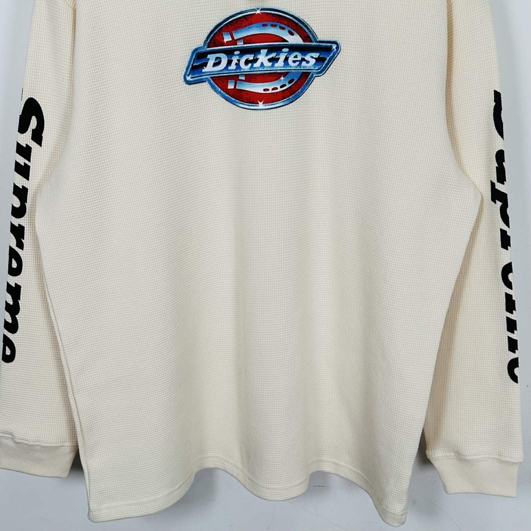 Off-White 228 DK Long Sleeve T X DICKIES Collab FW25 THERMAL L/S TEE Black Off White S - Image 15