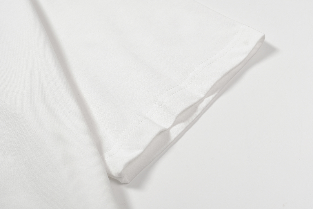 Unbranded 108 JIL Wind Label Logo Print Short Sleeve T White S-L J9893# - Image 6