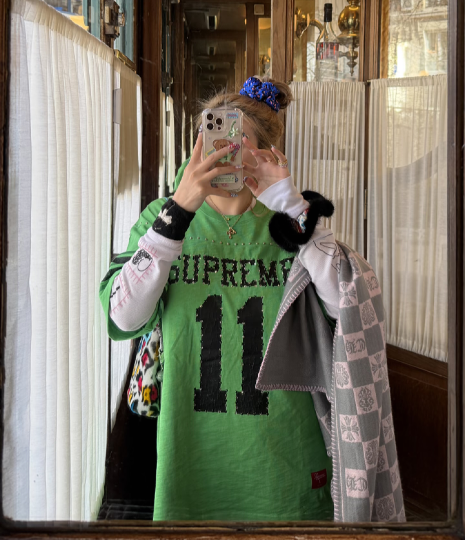 Supreme 238 SS26 STUDDED FOOTBALL TOP 11 No Diamond T Black Blue Apricot - Image 67