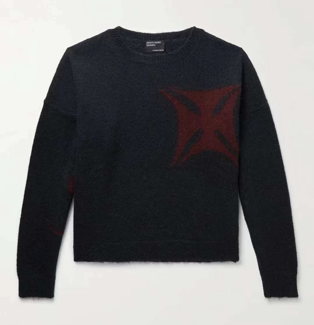Enfants Riches Deprimes 218 ERD Logo Floral Fleece Black S-XL E9990# - Image 17