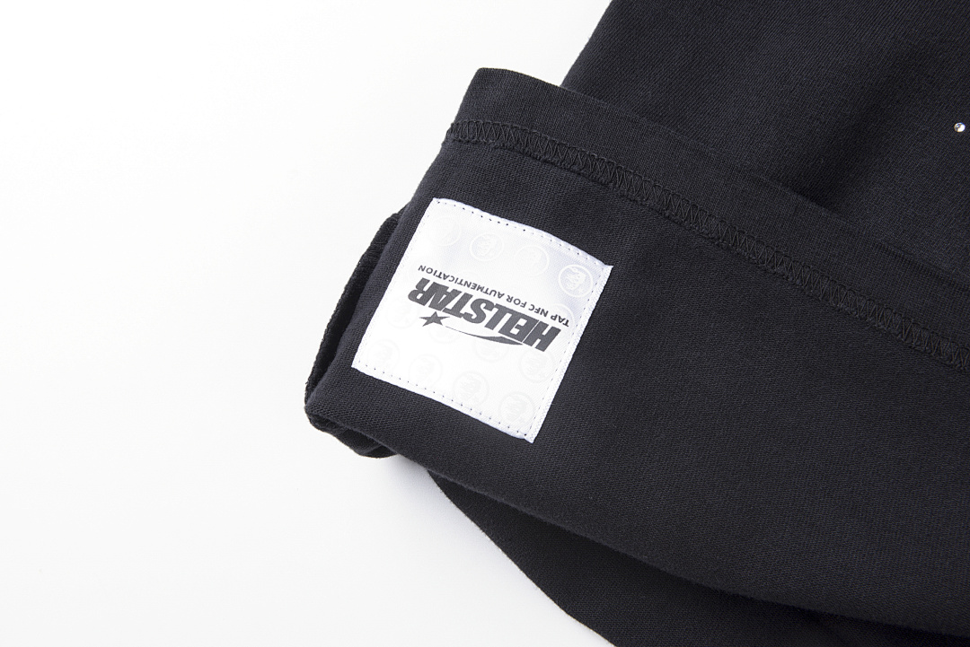 Hellstar 168 HELLSTAR STUDIOS Small Diamond Water Solid Cotton Short Sleeve Black S-XL - Image 6