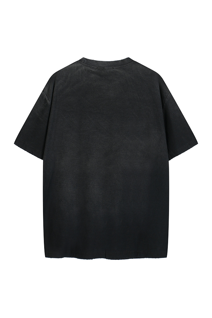 Acne Studios 118 AC LOGO Print Short Sleeve T Pink Floral Grey Black White Red Olive Green Dark Blue Spring Purple S-XL 8026# - Image 84
