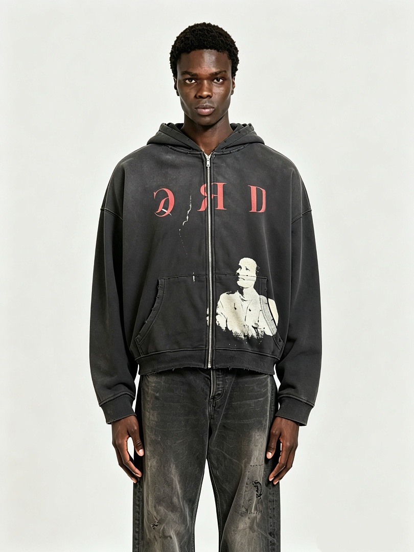 Enfants Riches Deprimes 268 Enfants Riches Deprimes BOXY Version Model Washed : S M L XL (Black) - Image 15